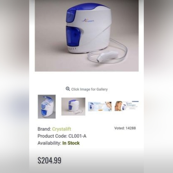 CRYSTALIFT AT HOME MICRODERMABRASION MACHINE - Picture 4 of 6